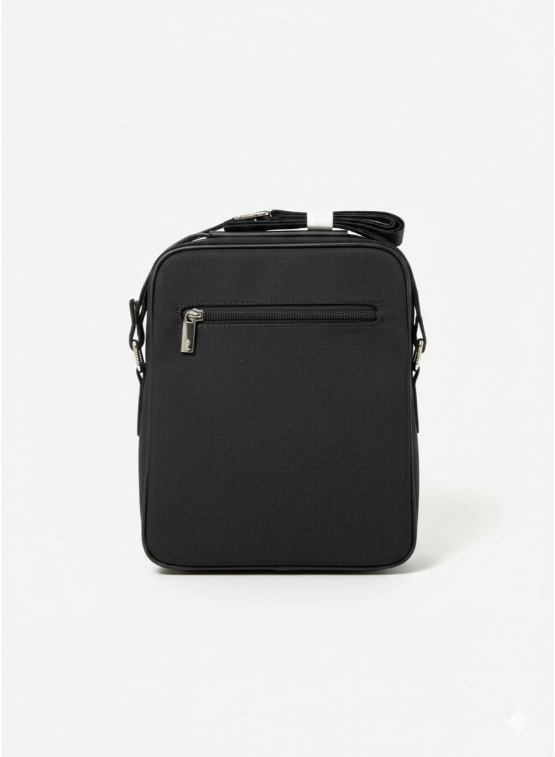 Lacoste Men's Vertical Camera Bag - Classic Black - Image 2